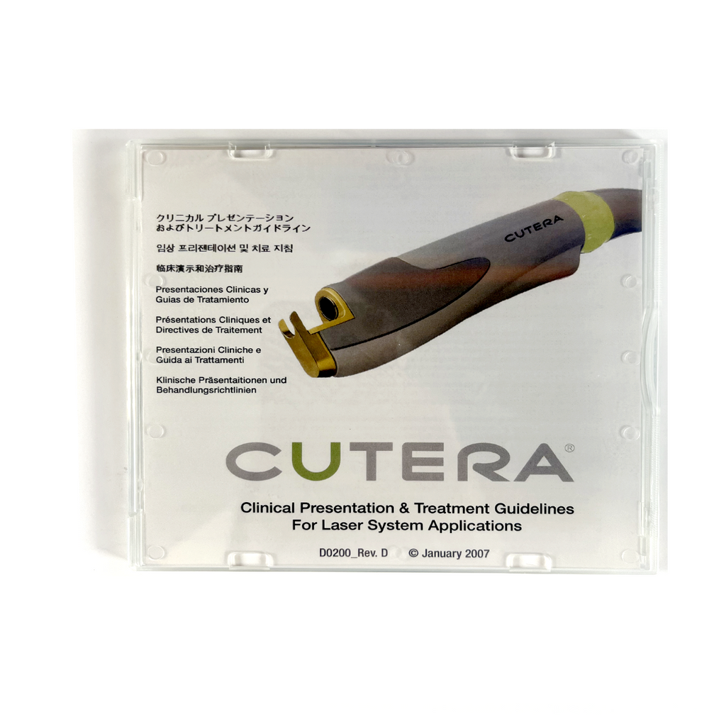 Cutera Presenations Treatment Guides CD For Laser System Applications D0200-Rev.D January 2007