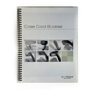 Cutera Case Card Booklet Lasers and Light Cleared for Onychomycosis and Pigmentation Treatment for Skin types MKT3064 Rev. A