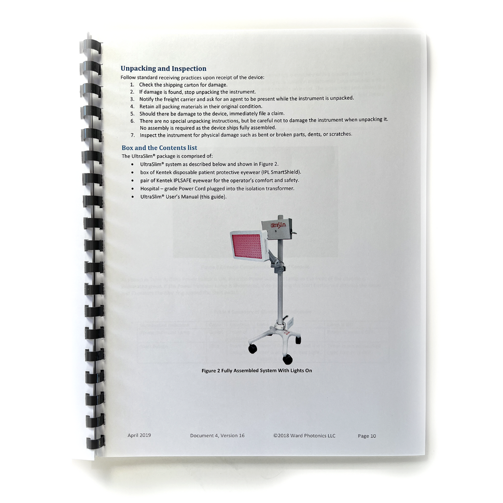 UltraSlim User Manual- 2019