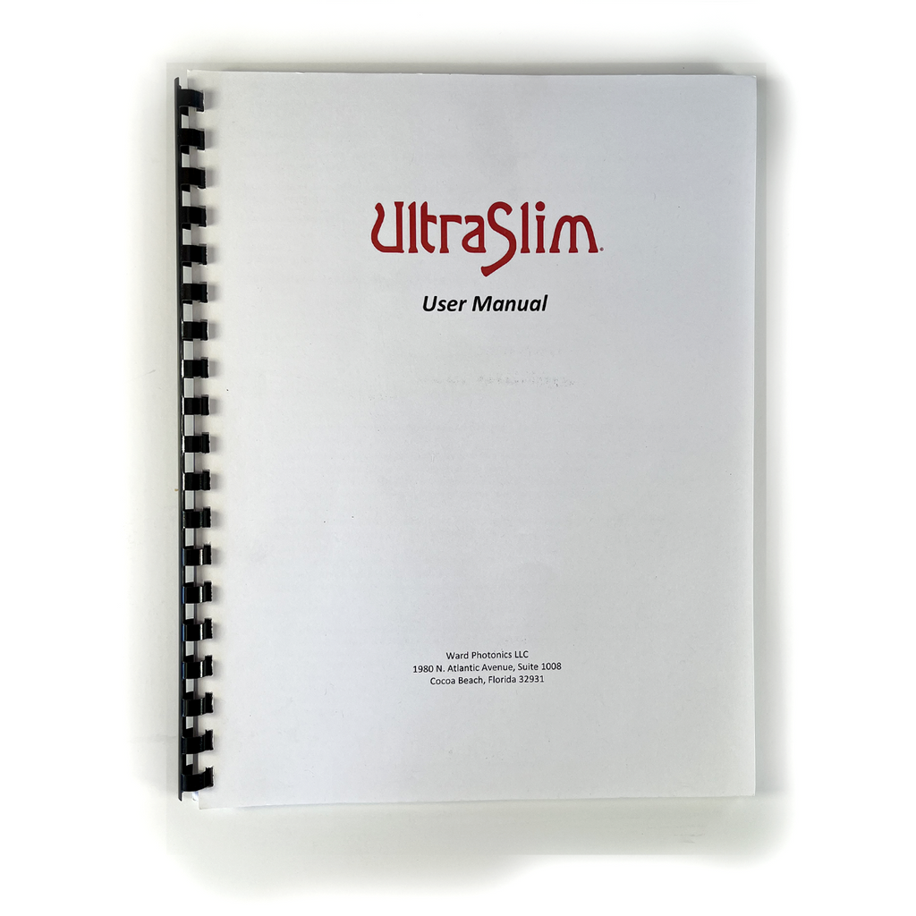 UltraSlim User Manual- 2019