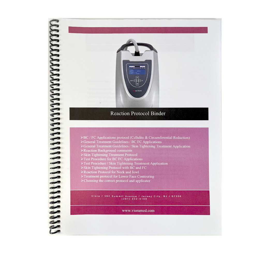 VIORA REACTION, User Manual, Contraindications for Reaction Treatments, P/N: CL-010 Rev. D