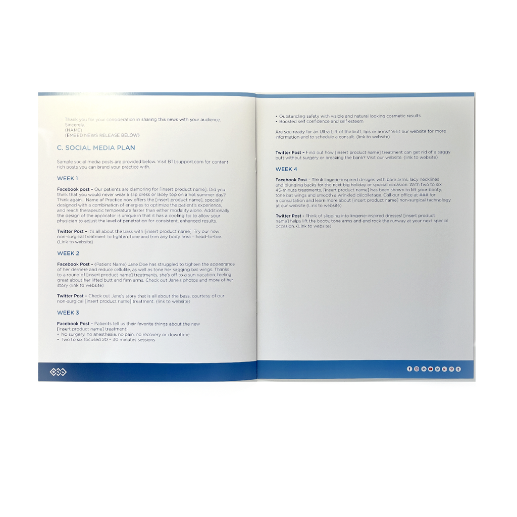 BTL AESTHETICS, [Insert product name] Communications Plan, 715-74AECOMPLENUS100, EXP 2017