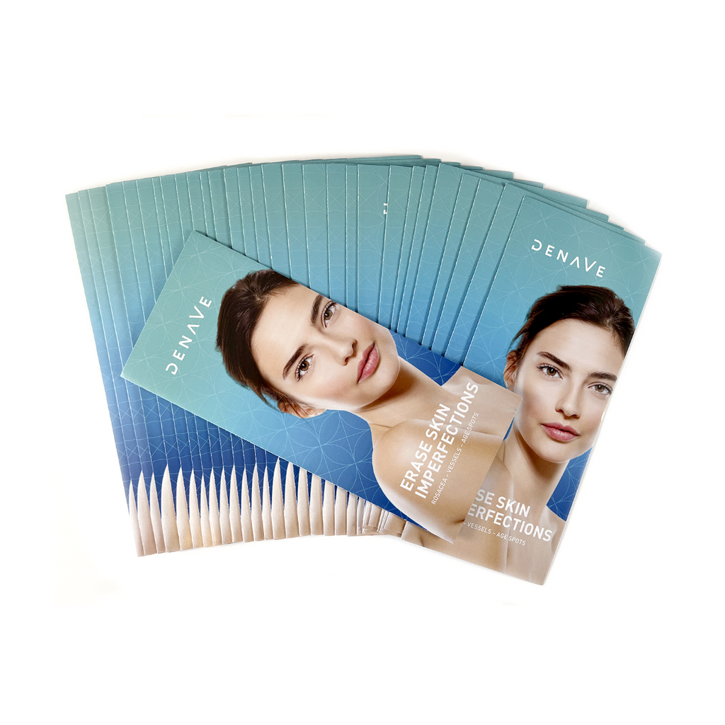 DENAVE “ERASE SKIN IMPERFECTIONS Rosacea – Vessels – Age spots” Brochure