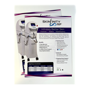 Eclipse Skinfinity RF Infinitely Better Skin Fractional - Ablative - Radiofrequency Brochure (2 pieces)