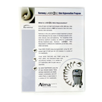 Alma Lasers, Harmony LASER 360, Skin Rejuvenation Program, introducing guide, P/N: PBHA12100601, laminated sheet