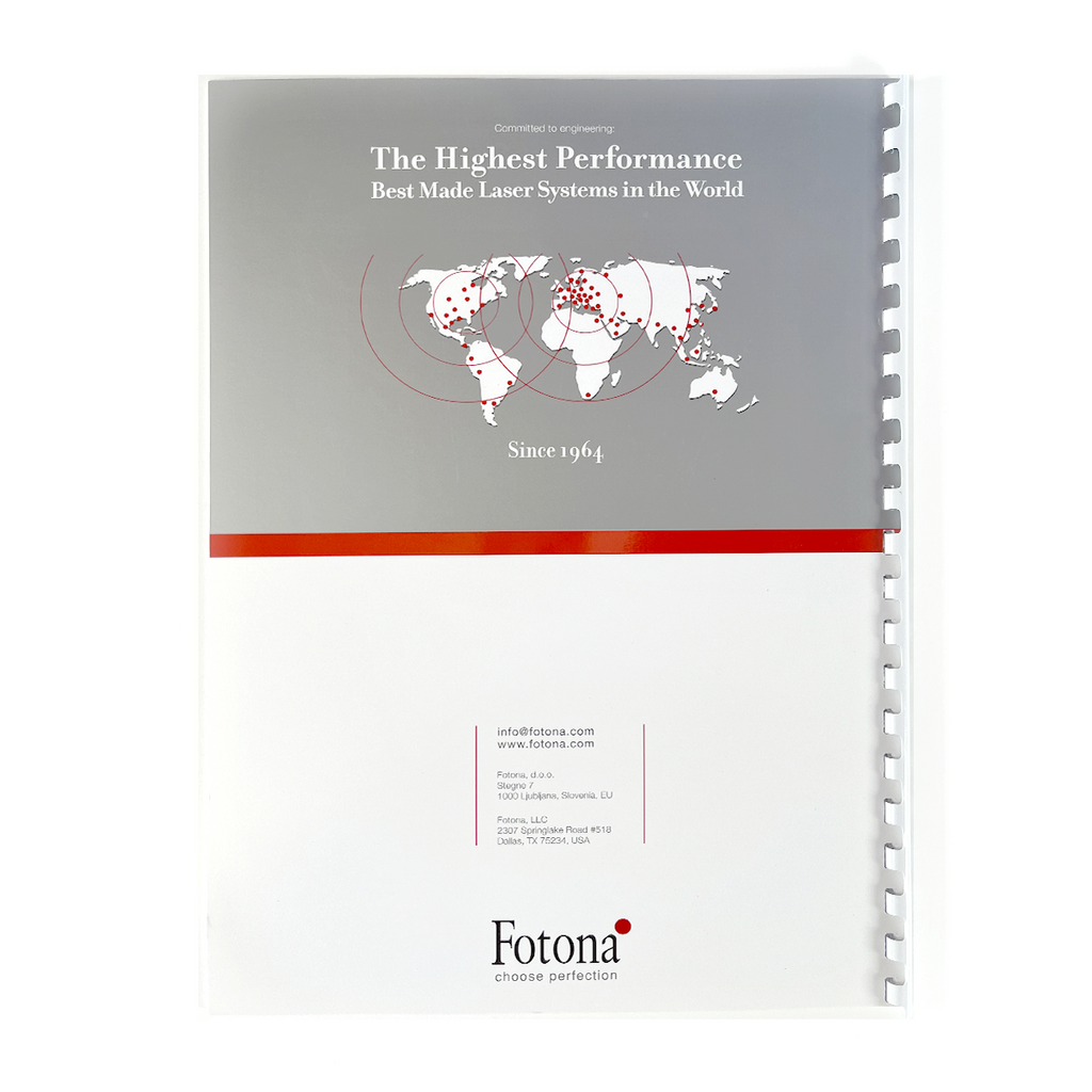 Fotona, OPERATOR MANUAL, Nd: YAG OPTICAL HANDPIECE, Model: R34, R34-T, 71070 CE USA CAN ENG 7