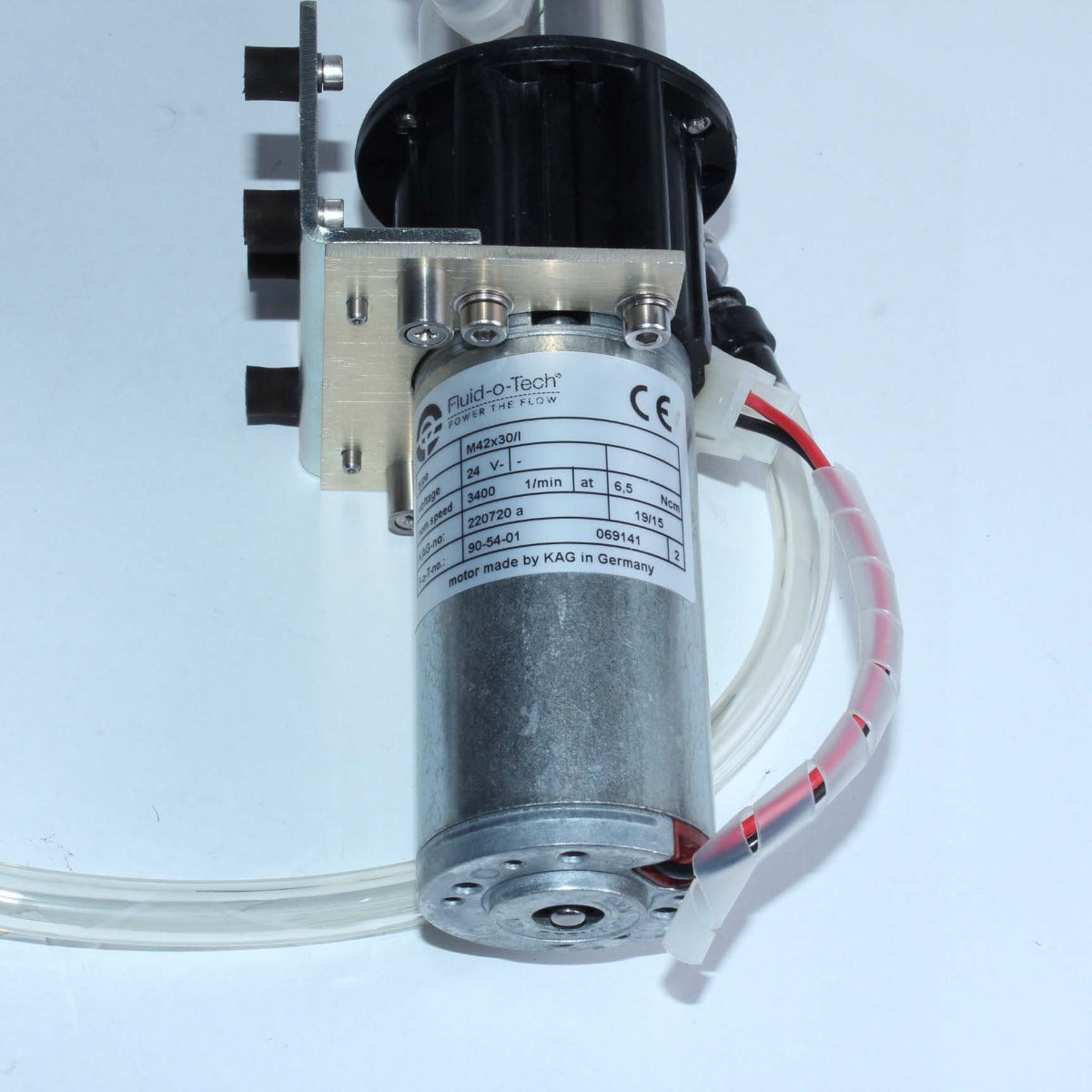 Lumenis M22 Laser Water Cooling System Pump Fluid-o-Tech M42x30/I - 24V 3400/min