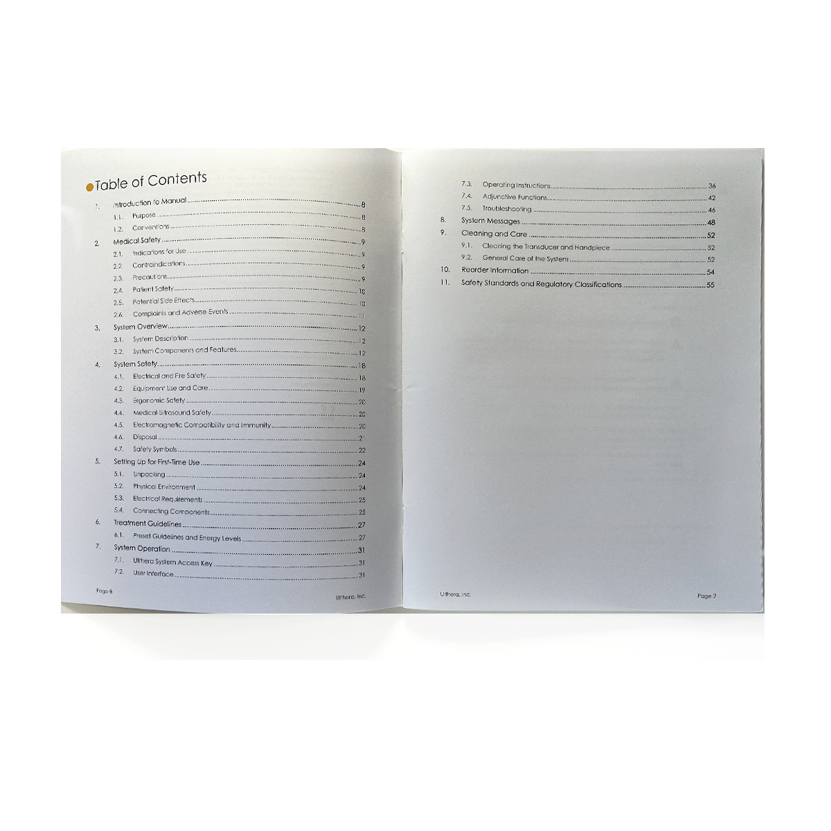 Ulthera, Instructions for Use, Featuring DeepSEE, Technology for Ultherapy