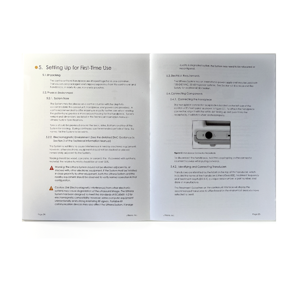 Ulthera, Instructions for Use, Featuring DeepSEE, Technology for Ultherapy