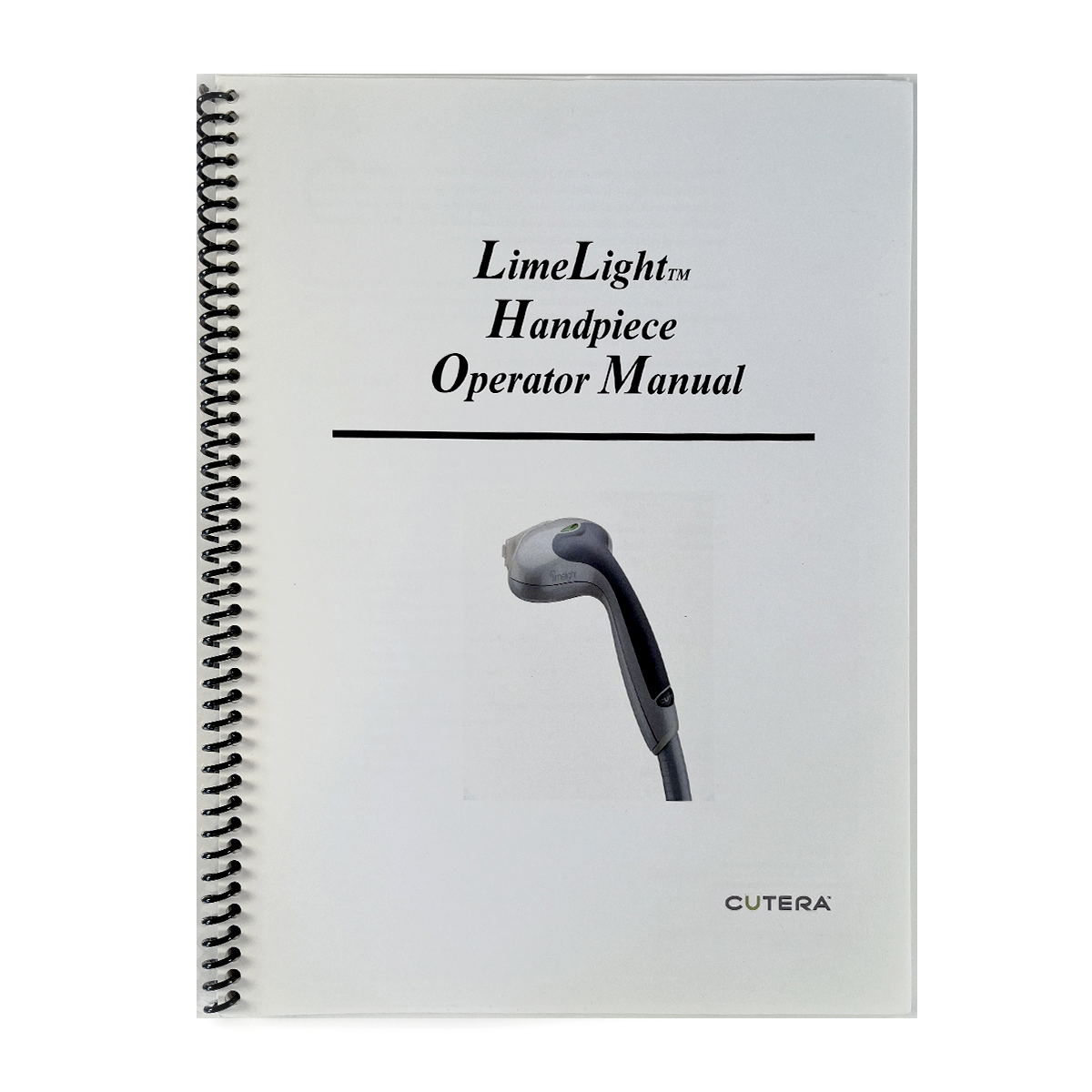 CUTERA, LimeLight Handpiece Operator Manual, P/N: D0436, Rev. A, Sep 2006