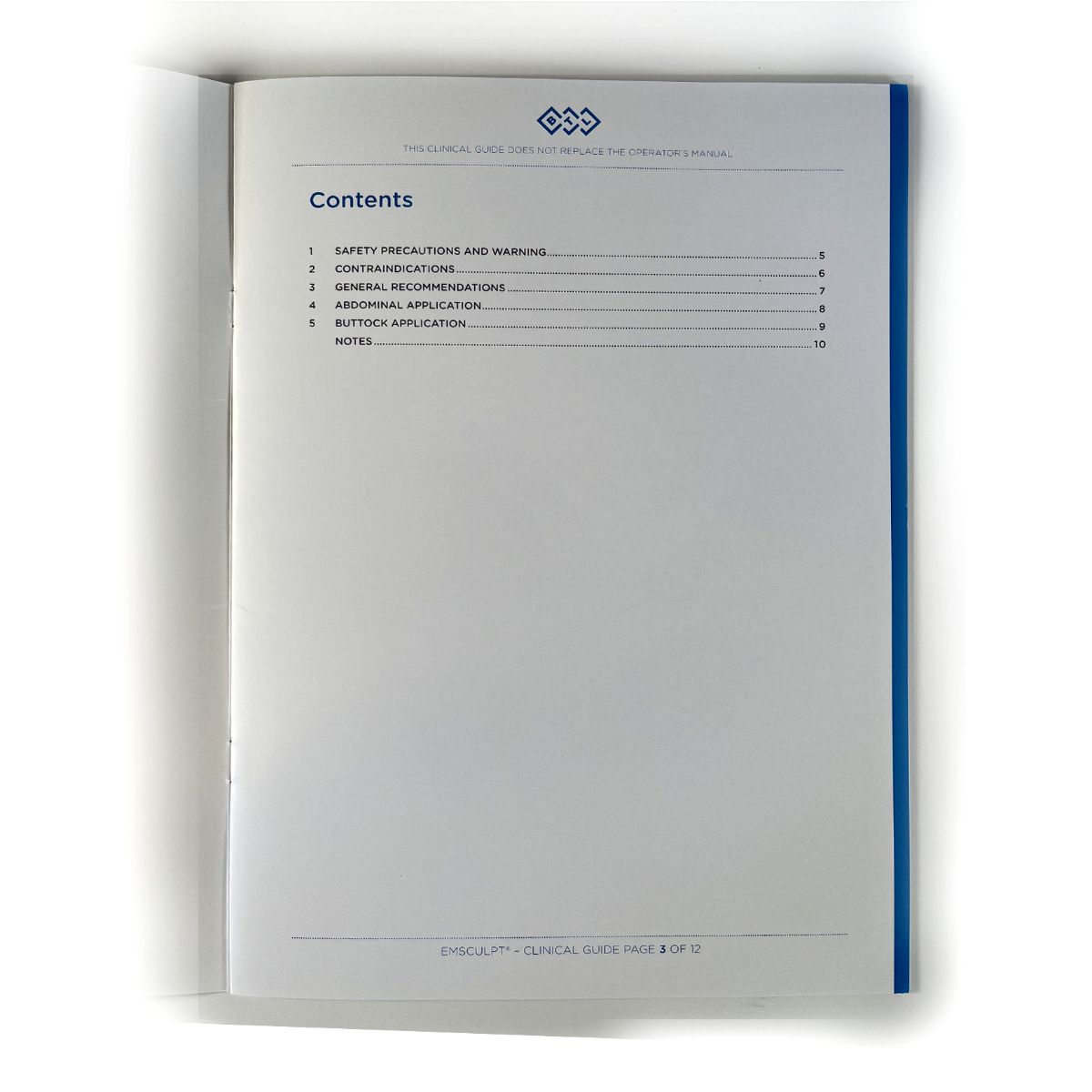 BTL EMSCULPT Clinical Guide- This Clinical Guide Does not Replace The Operator´s Manual