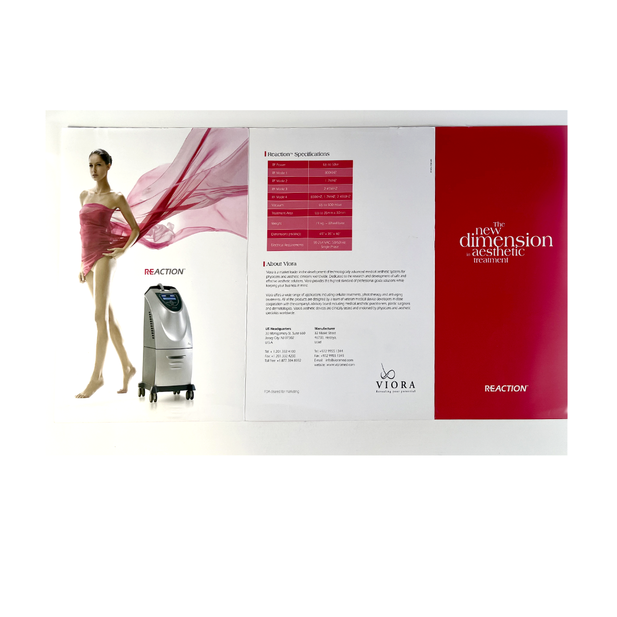 Viora Reaction "The New Dimension in Aesthetic Treatment" Manual