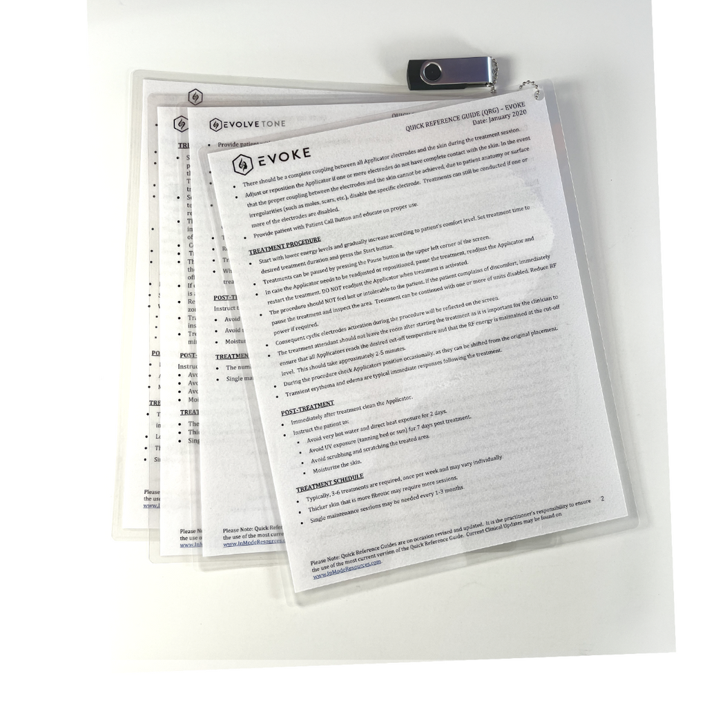 Evoke Quick Reference Guide (QRG) with USB Date: January 2020