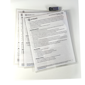 Evoke Quick Reference Guide (QRG) with USB Date: January 2020