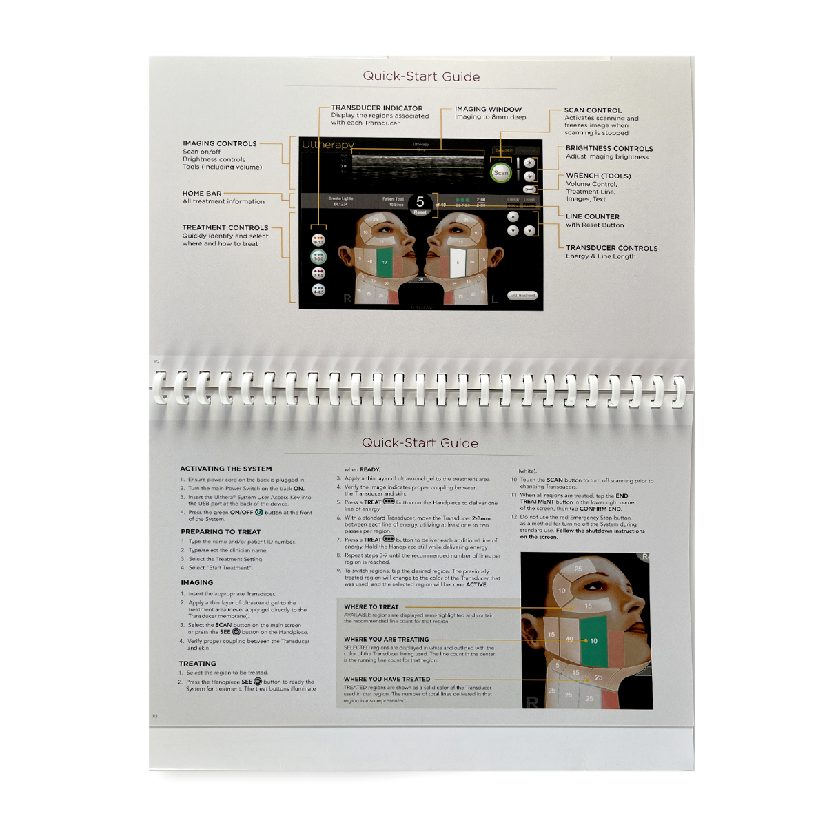 Merz Aesthetics Ultherapy Treatment Reference Guidelines 1003028E