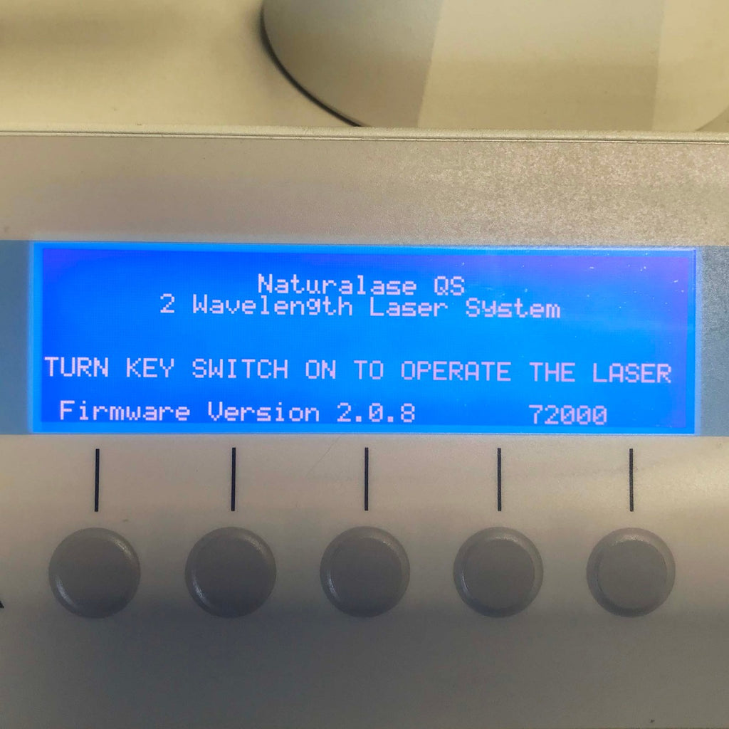 2005 Focus NaturaLase LT100 Q-Switched 532/1064 YAG Laser Tattoo Removal System