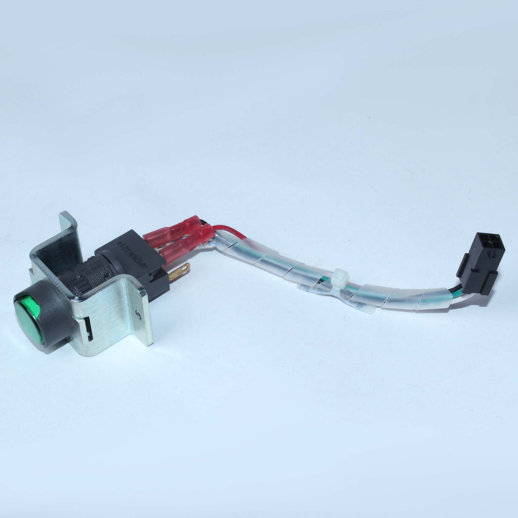 Lumenis M22 Laser/IPL System Green Power Button Switch Assembly AS IS FOR PARTS
