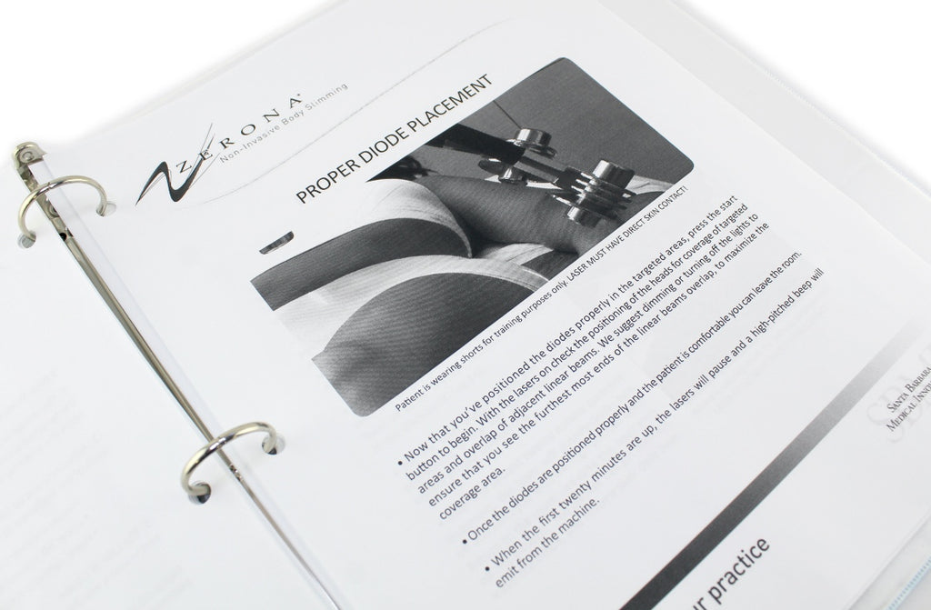 2010 Erchonia ZERONA Laser Installation and Proper User Reference Guide