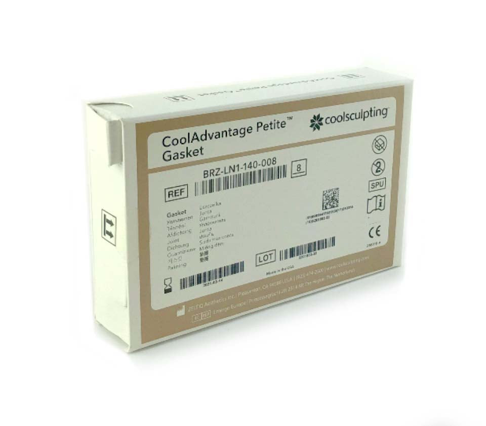 Zeltiq CoolSculpting BRZ-LN1-140-008 Cool ADVANTAGE PETITE Gaskets 8PK 2021 OPEN