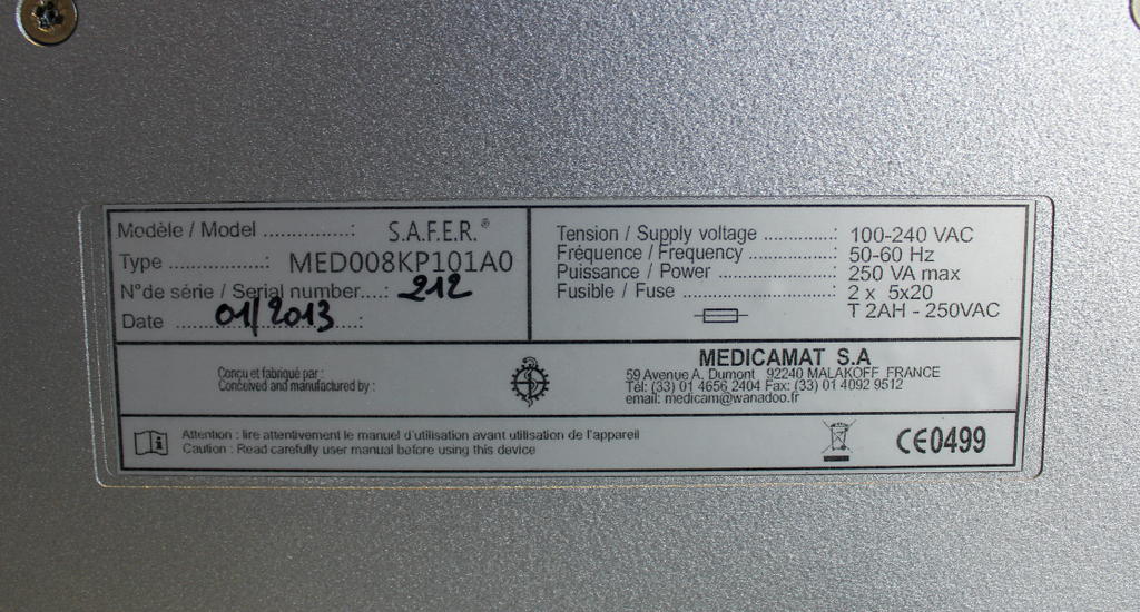 2013 NeoGraft Medicamat SA FUE Automated Hair Restoration System - Punch Hair Matic