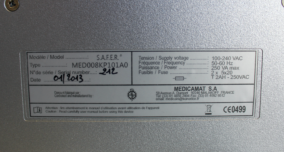 2013 NeoGraft Medicamat SA FUE Automated Hair Restoration System - Punch Hair Matic