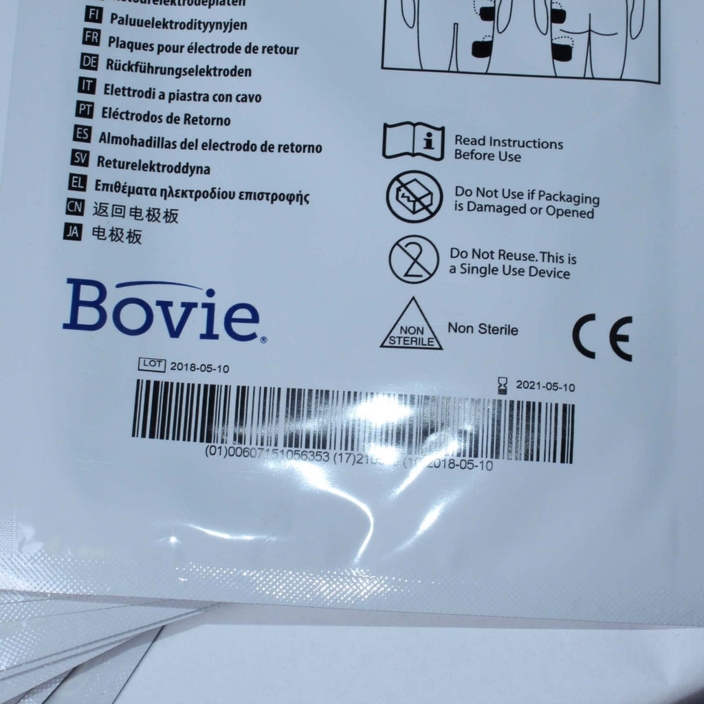 53 Pcs Bovie ESRE-1 Split Adult Return Electrode Ground Pads Cutera TruSculpt 3D