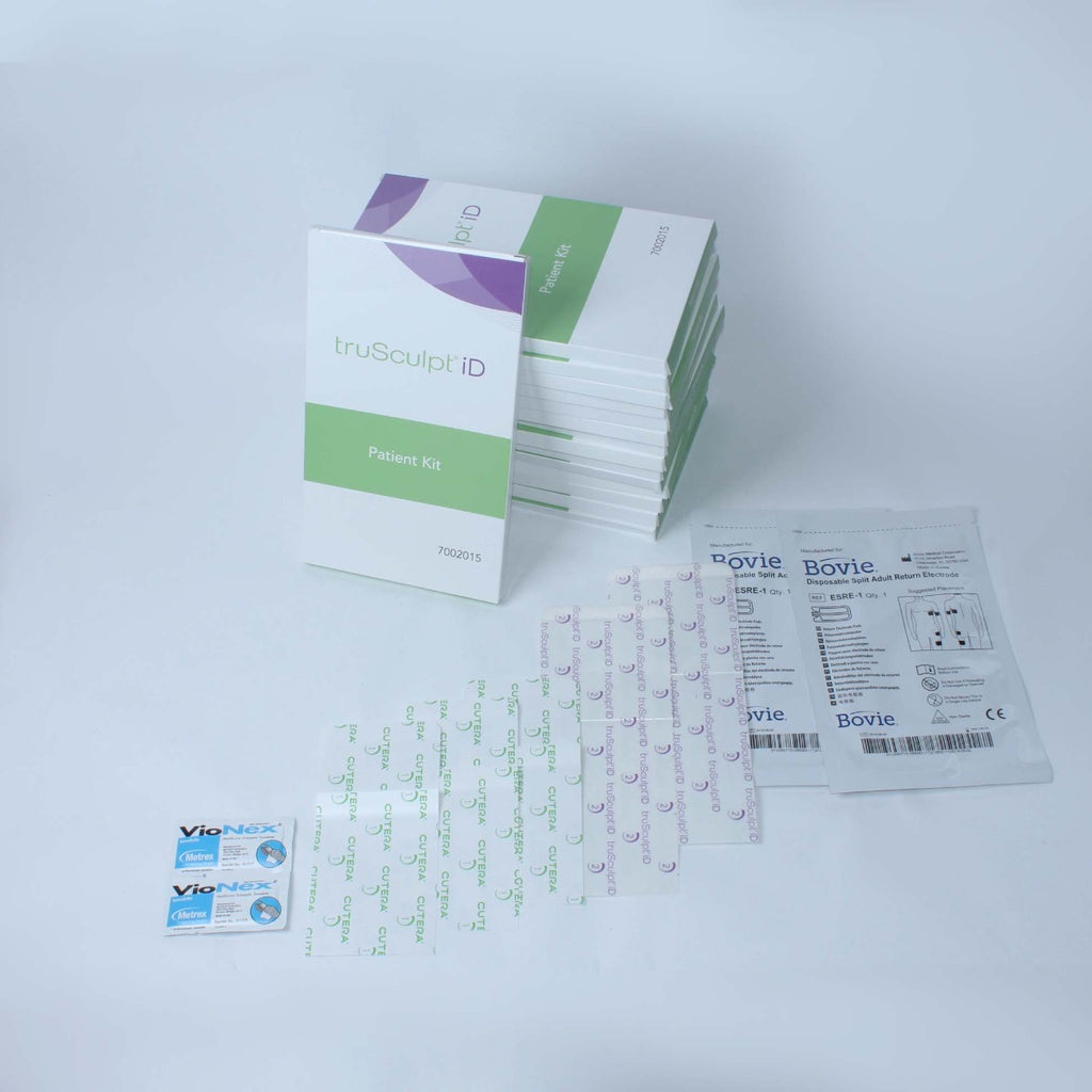 15 Pack Cutera TruSculpt iD Patient Kits Ground Pads Adhesive Templates 7002015