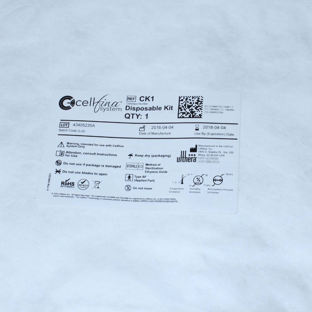 Ulthera Cellfina Cellulite Subscision Treatment CK1 Disposable Kit - 2018 (1)