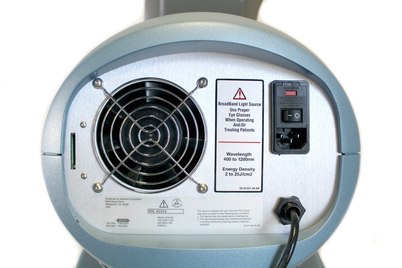 Aesthera Isolaz PRO Laser Acne & Skin Rejuvenation Cart New Acne Tip 4544 Pulse