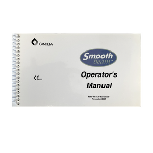 CANDELA, Smooth beam, Operator’s Manual, 8501-00-1620 Revision F, November 2003