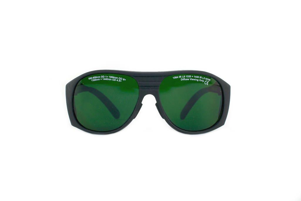 Cynosure Laser Gard Forest Green Laser Operator Eyewear Safety Glasses Nd:YAG/XPL