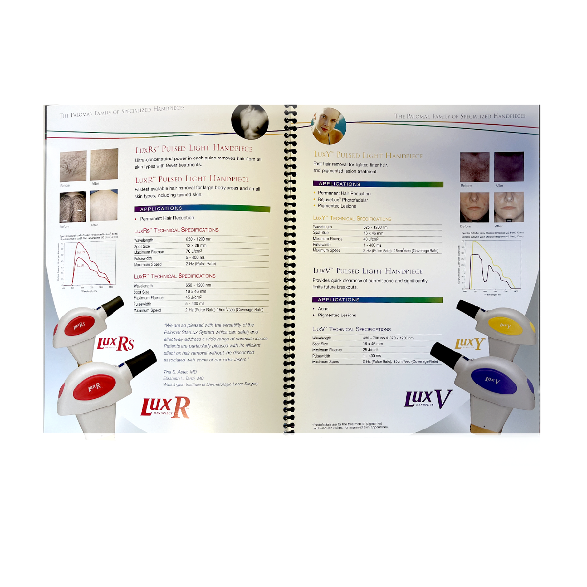 Palomar StarLux Pulsed Light and Laser System Informational Manual
