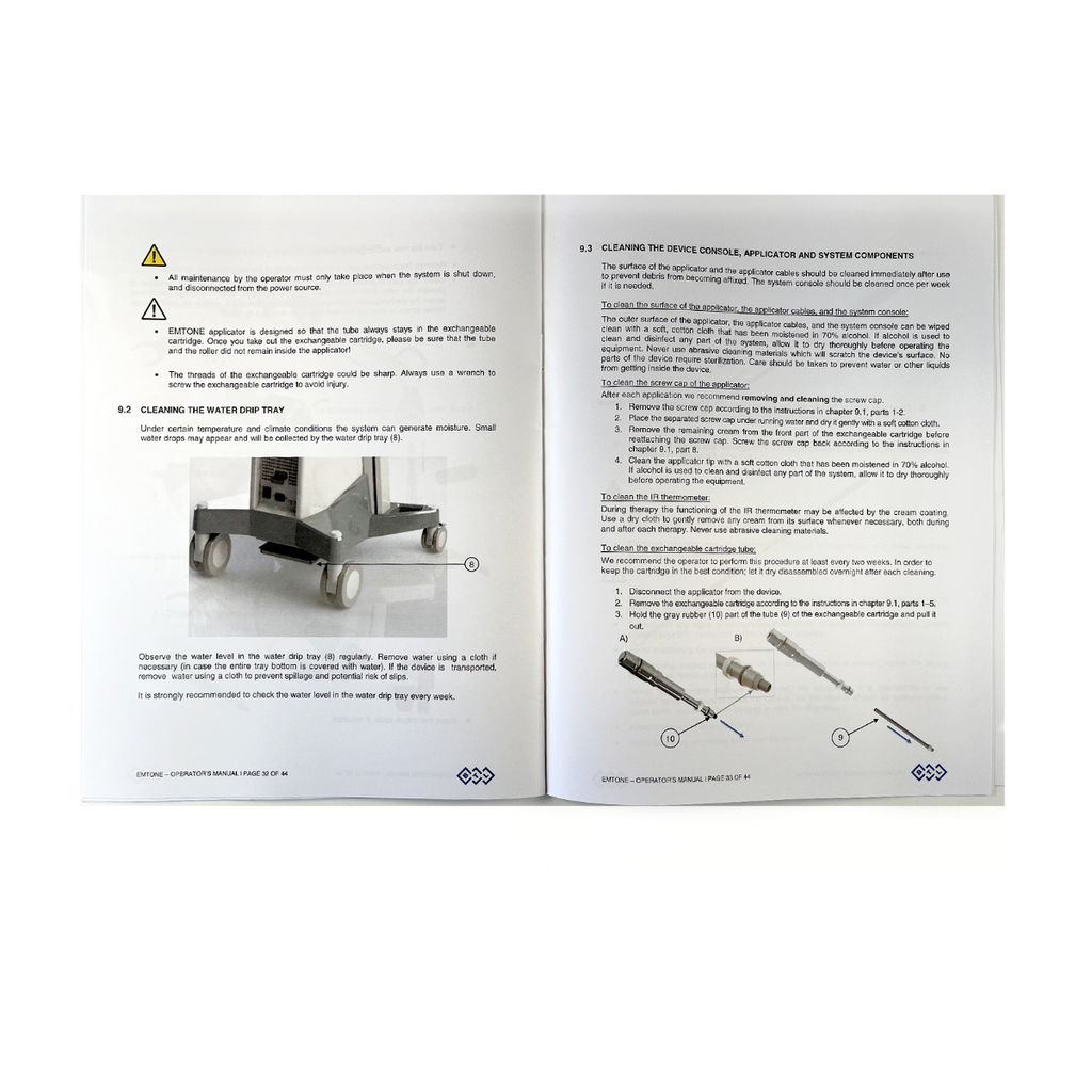 BTL, EMTONE Operator’s Manual