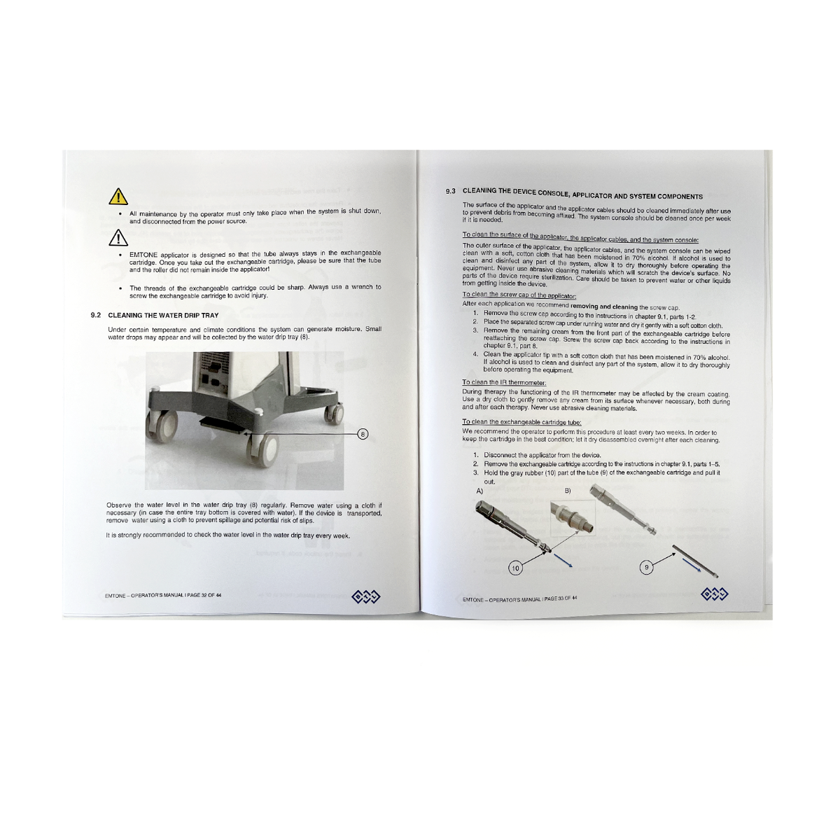 BTL, EMTONE Operator’s Manual