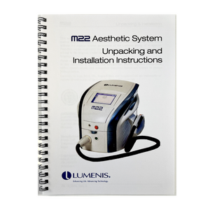 LUMENIS, M22 Aesthetic System, Unpacking and Installation Instructions, P/N: PB-1056850, Rec C