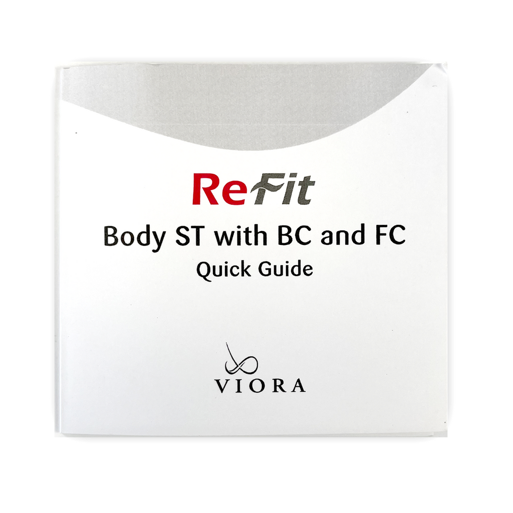 VIORA, REFIT, Body ST with BC and FC Quick Guide, P/N: CL-004 RFT FDA, 2012