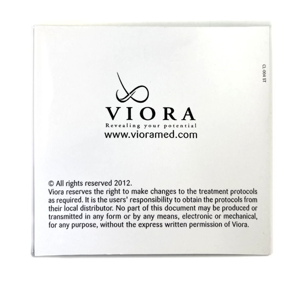 VIORA, REACTION, Skin Tightening Quick Guid, P/N: CL-004 ST, 2012