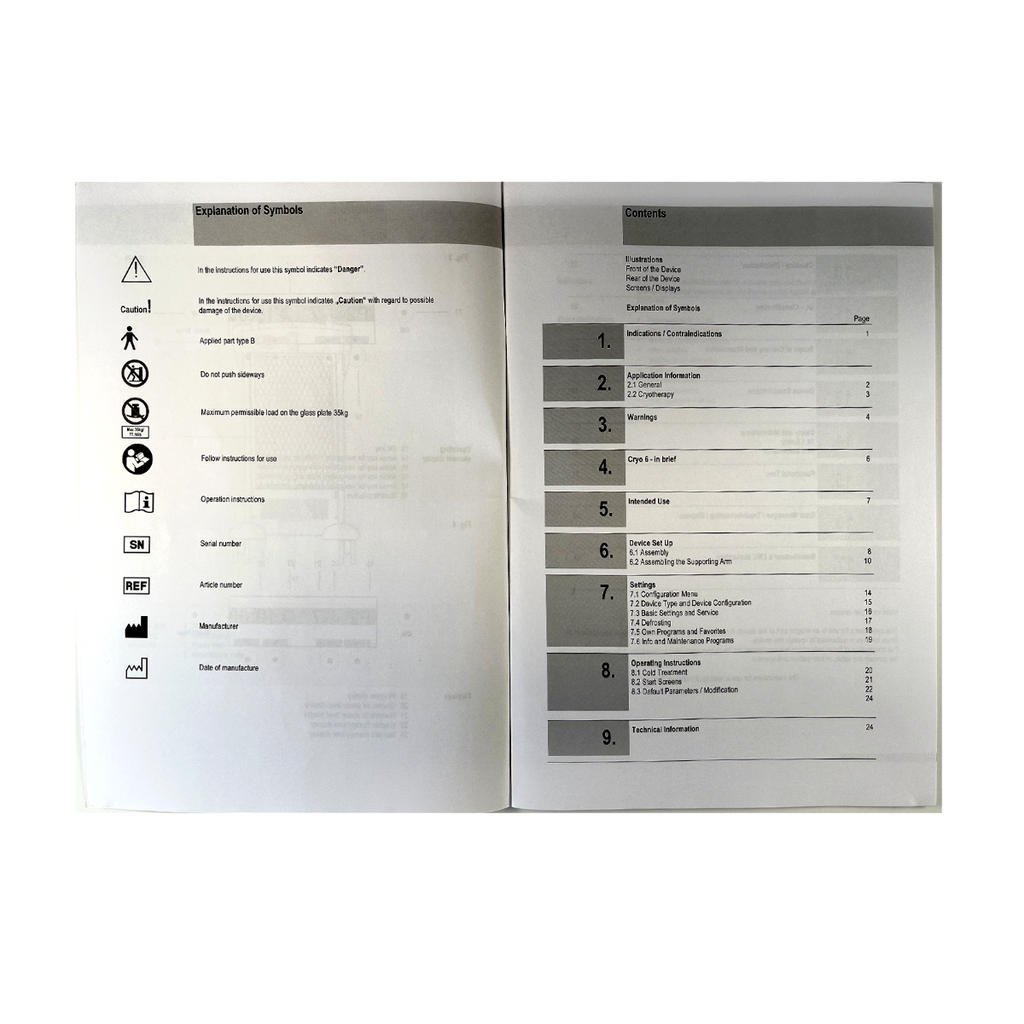 ZIMMER, Cryo 6 Instructions for Use, P/N: UR 0215, 2015