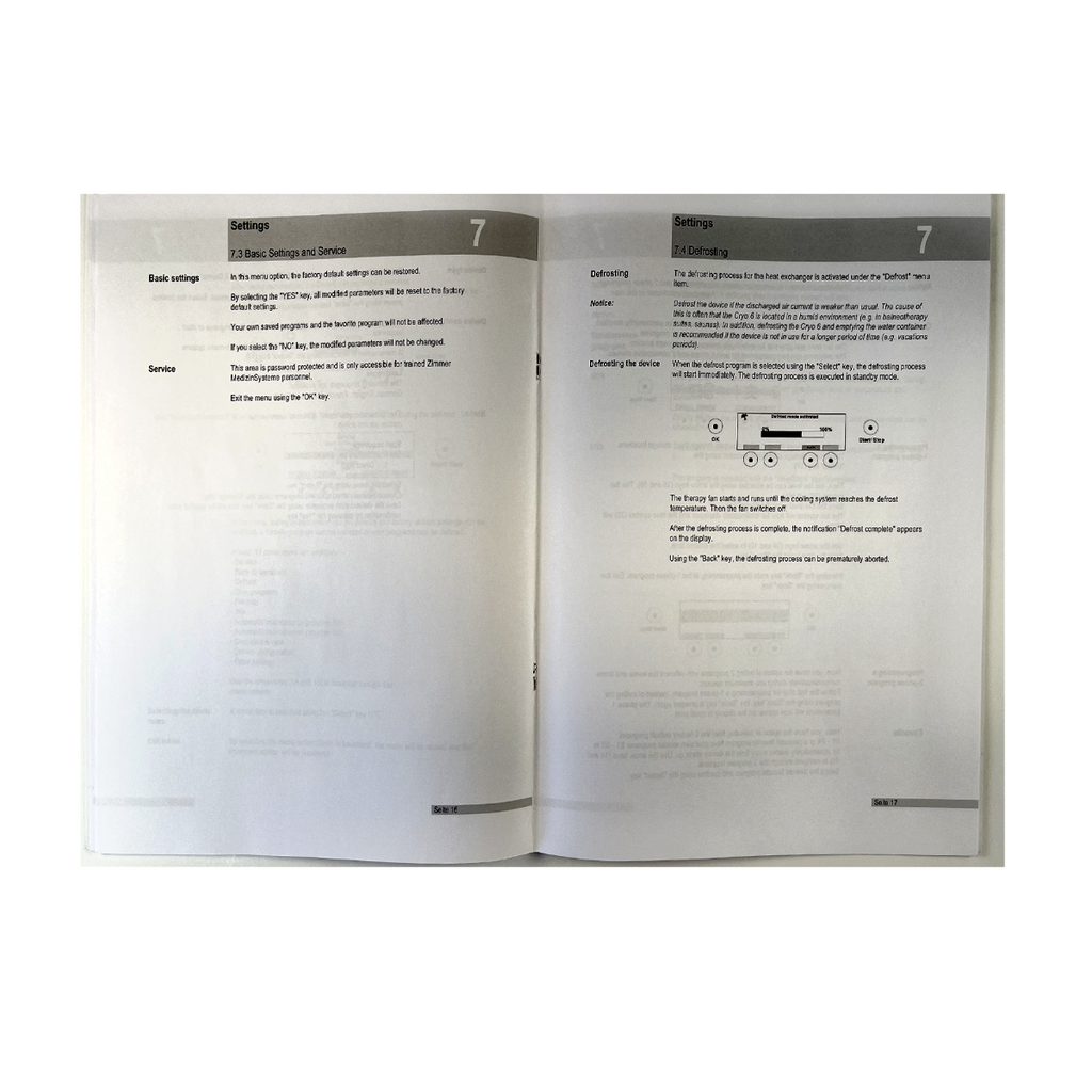 ZIMMER, Cryo 6 Instructions for Use, P/N: UR 0215, 2015