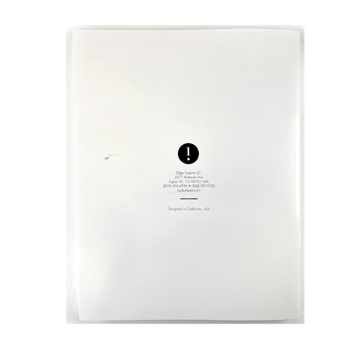 Hydrafacial MD Elite User Guide 1900036-A 2/18/2020