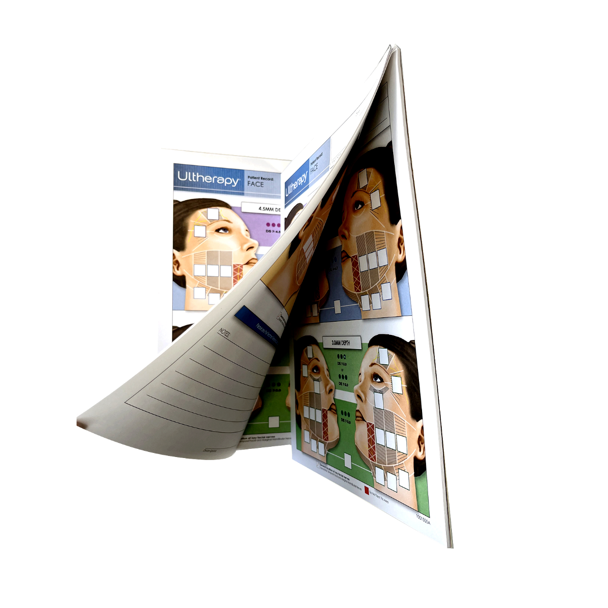 Ulthera Ultherapy Face Patient Record 1001505A x107 Sheets