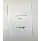 HaydraFacial Handpiece Guide 1983-E The hydra facial company