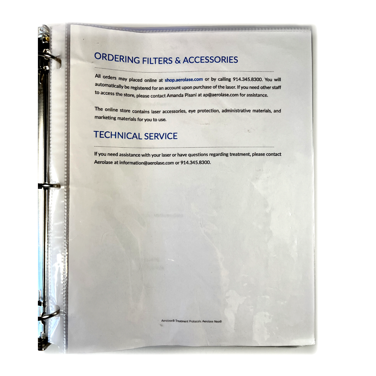 Aerolase, Neo Treatment Protocols