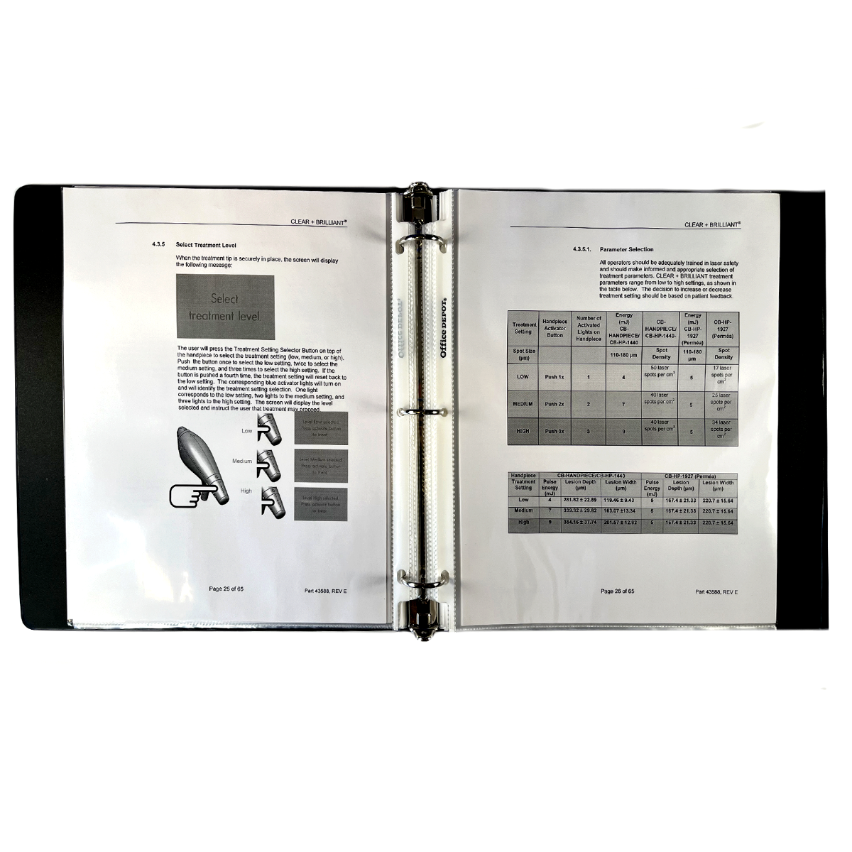 Solta CLEAR + BRILLIANT Laser System Operator Manual For 1440 nm Permea Handpieces