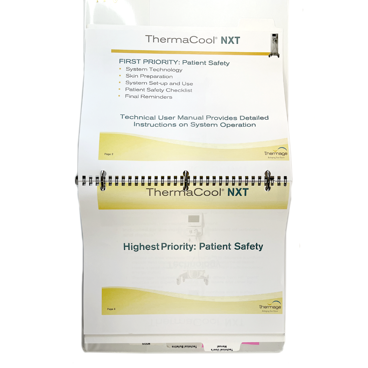 Thermage, ThermaCool NXT, Technical User’s Manual, P/N 41824B/40589, EXP 2007