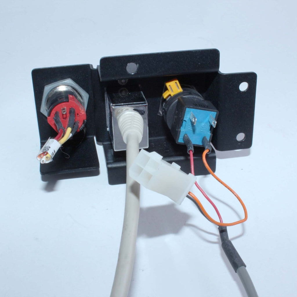 Lumenis LightSheer Duet Laser Key Switch Emergency Stop Button and USB Assembly
