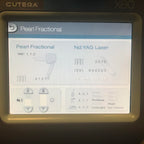 2015 Cutera Pearl Fractional ErYSGG Laser Skin Scar Deep Resurfacing LOW shots