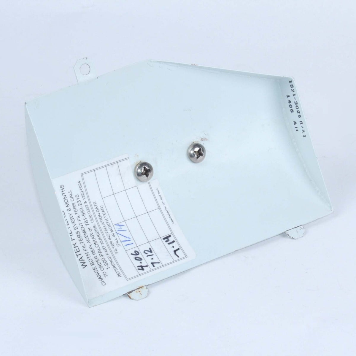 Palomar Starlux 300/500 Water Filter Enclosure Cover w/ HP Holder 1521-3025