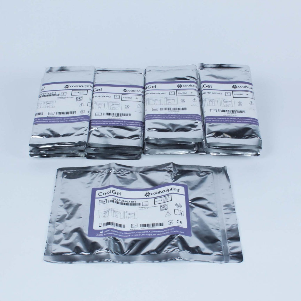 Pack of 16 Zeltiq CoolSculpting CoolGel Gel Pads Curve Core Fit BRZ-PD1-06X-012