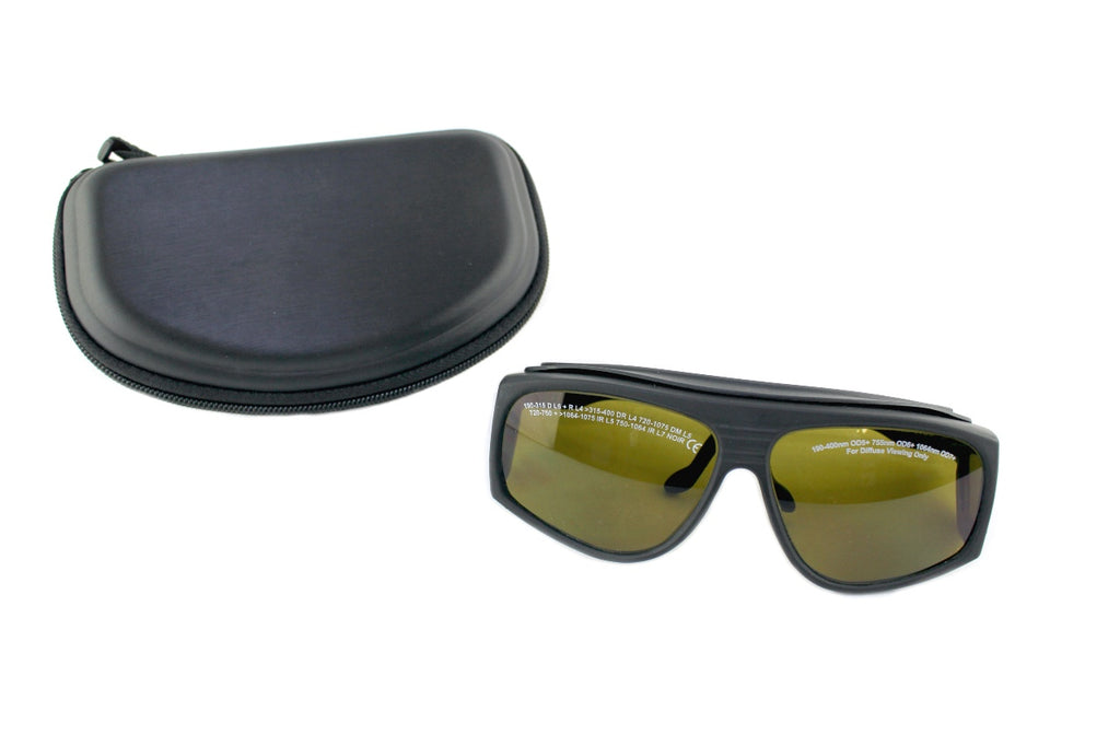 LaserShield Laser Operator Eyewear Bumblebee Tint Safety Glasses - 1064nm OD7+